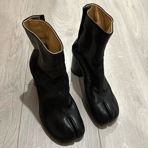 Black Maison Margiela Tabi heel boots Size 37.5